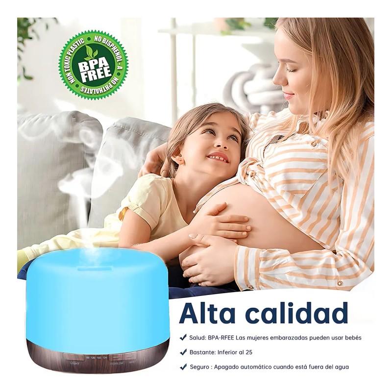 Difusor De Aceites Esenciales Aromas Humidificadores Casa