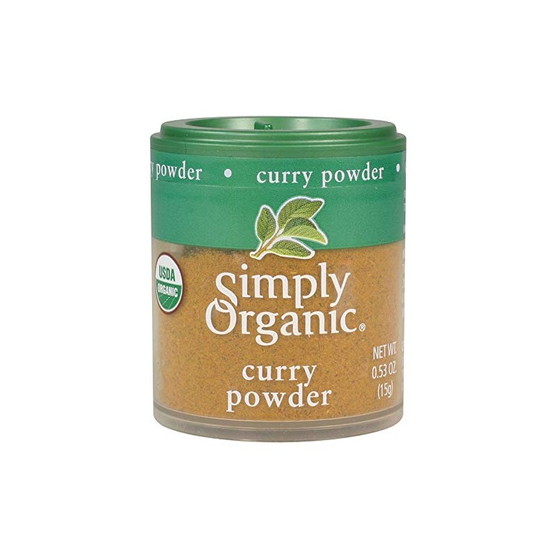 Simply Organic Curry Powder, Certified Organic | 0.53 oz |