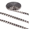 Letinstyle 2.5 Iarde 0.39 Pollici Hot Fix Nailhead Trim, Borchie