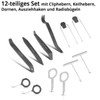 STAHLWERK 2 x Car Radio Removal Kit 12 Pieces |