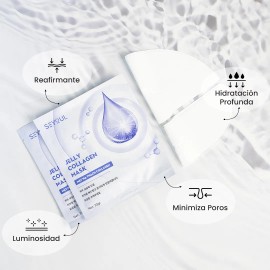 🔥 Seyoul mascarilla de gelatina hidratante 5 mascarillas/caja normal  Vitaminas y Minerales