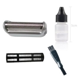 Replacement Foil and Cutter w/Razor Shaver Oil & Cleaning Brush for B-raun CruZer Twist PocketGo MobileShave M30 M60 M60S P40 P50 P60 P70 P80 P90