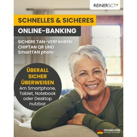 ReinerSCT Reiner SCT tanJack® Photo QR I TAN-Generator für Smart-TAN Photo & chipTAN QR I Kartenlesegerät Sparkasse, DKB, Volksbank & Raiffeisenbank UVM. I TAN Gerät für Online-Banking