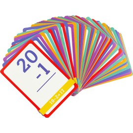Subtraction Flash Cards (60 cards, Grades K-2)