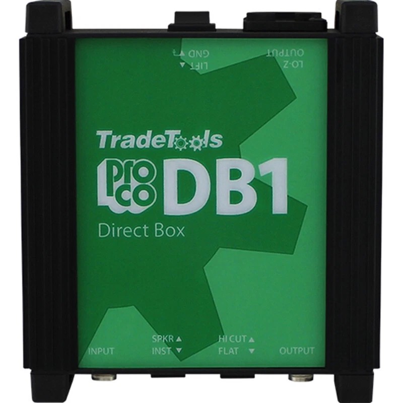 Pro Co Sound RapcoHorizon DB-1 1-Channel Passive Instrument Direct Box