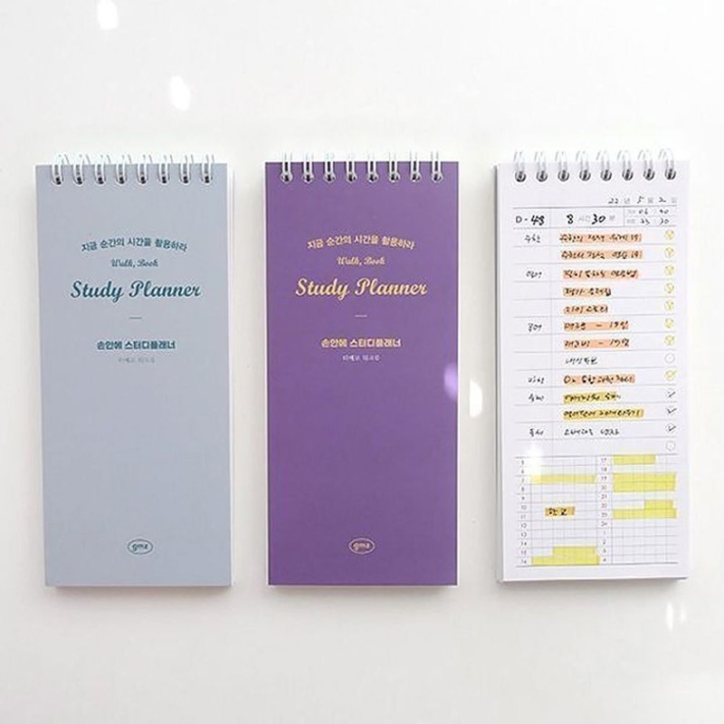 Vocabulary Notebook Multi-Memo Planner Portable 2P Checklist