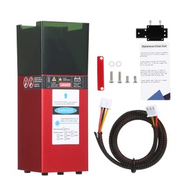 Mingzhe 450nm 80W Laser Module Fixed Focal Leng Laser Engraving Head High Speed Laser Engraver Cutter 3D Printer CNC Router Laser Module for DIY Craft Wood Leather Fabric Paper Cutting Engraving