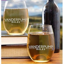 Bravo TV Vanderpump Rules Wine Glasses - Set of 2