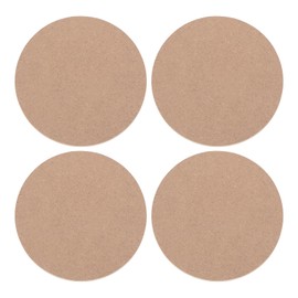 PATIKIL 4" Round Pottery Wheel Bat, 4 Pcs Pottery Bats for Pottery Wheel 1/3 Thick Clay Throwing Bats