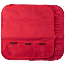 Mercer Culinary 7-Pocket Knife Roll Storage Bag, Red
