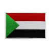 Sudan Country Flag Patch Iron On Embroidered Applique Patch Sudan