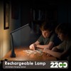 WILIT Rechargeable LED Desk Lamp for Office Home, Cordless Reading