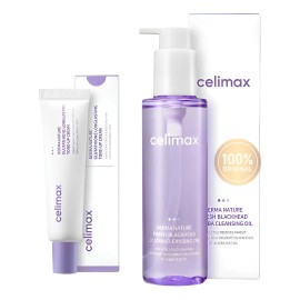 Kit Celimax Derma Nature Cleansing Oil + Tone-up Cream