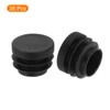sourcing map 36 Pcs Round Plastic Plug, Tubing End Cap