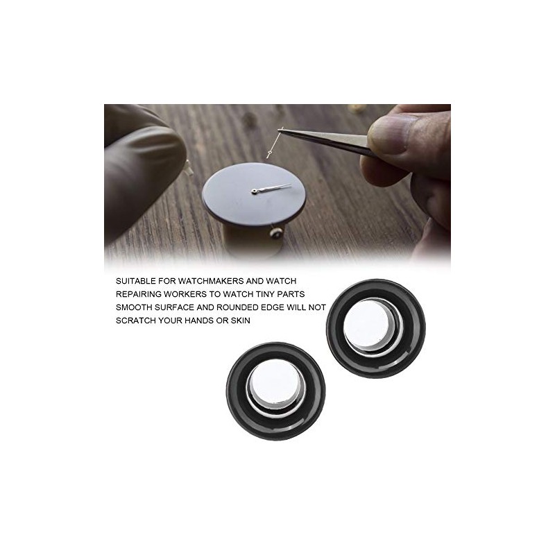 Lupa de Reparación de Relojes, 2 Piezas 20X para Joyas