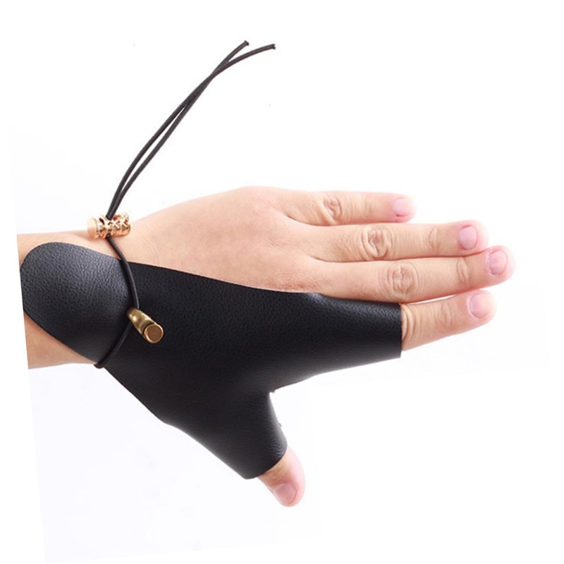Outanaya Archery Hand Protector Bow Hand Protective Gear Elastic Finger