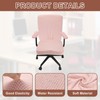 sourcing map Office Chair Covers, Stretchable Rotating Chair Slipcover Desk