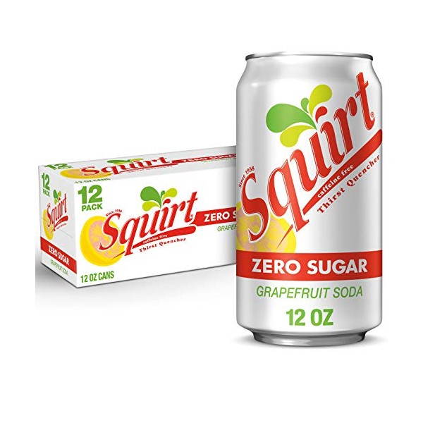 Diet Squirt Citrus Soda, 12 Fl Oz (pack of 12)