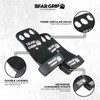 Bear Grip Crossfit Palm Protector Leather Black 3 Hole Integrated