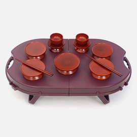 Parkssi Sangbang Portable Jegi (Wooden Plate) 13P Set Jegi / 박씨상방 휴대용 제기(나무접시) 13p세트제기