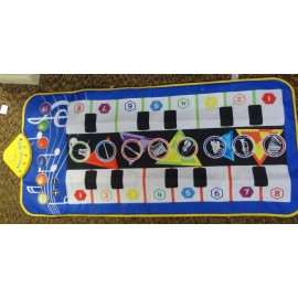 Unbranded MUSICAL KEYBOARD DANCING MAT WALK ON KEYBOARD FOR KIDS TOY PLAY - NEW