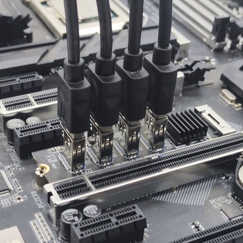M.2 NVME to PCIE 1X Riser Card M.2 NVME to