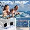 Cendasun Boat Fender Clips,Pontoon Boat Fender Clips for Square Rail,Quick