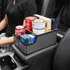 keketuohai Car Seat Organizer with Cup Holders,Car Armrest Extra Storage