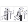 uxcell 1/4" and 3/8" Drive Sliding T-Handle Socket Wrench Chrome