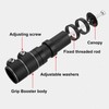 Megcdtr Bike Stem Riser, Bicycle Handlebar Stem Extender, Aluminium Alloy