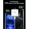 i Phone 16 Pro Max Charger Fast Charging,45W USB C