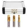 3Pcs Weld Cutter Drill Bit 1/4in 5/16in 3/8in HSS Cobalt