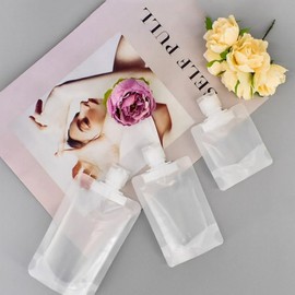 Travel Refill Tubes: Empty Cosmetic & Liquid Containers (Carry-On Approved, 30ml / 50ml) 50ml Tube (M1022A JT) 25ea