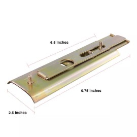 Hardware Store Chateau C-485 Bezel Gate Latch for Warehouse Round Corrugated Rolling Steel Door