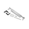 Motoforti Universal Oil Cooler Mounting Bracket Kit 330mm Silver Tone