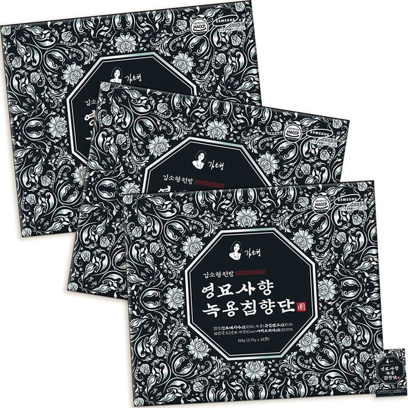 Kim So-hyung's studio Youngmyo civet deer antler agarwood incense, angelica
