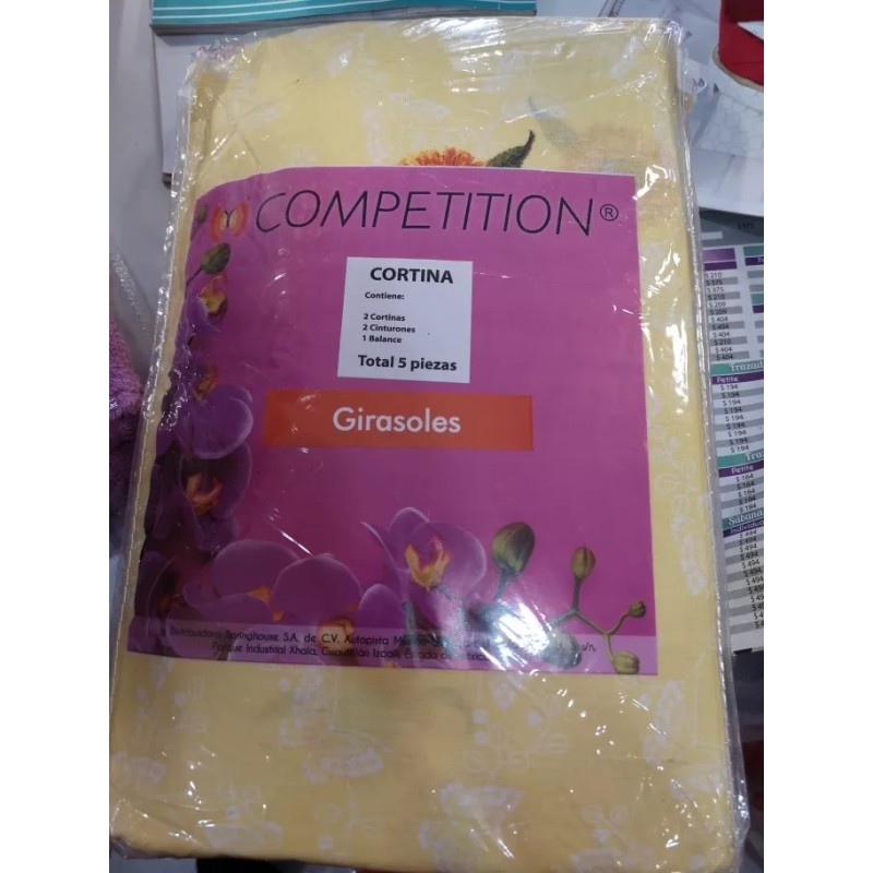 PRIMAVERA COMPETITION Edrecolcha Girasoles Matrimonial C/cortinas Y 2 Cojines