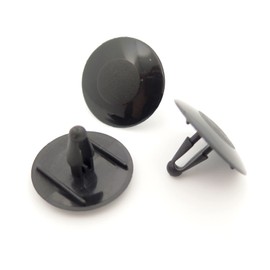 VVO Fasteners- Black Plastic Bonnet Insulation & Soundproofing Clips for Toyota RAV4, Prius, Avensis, (Pack of 10)