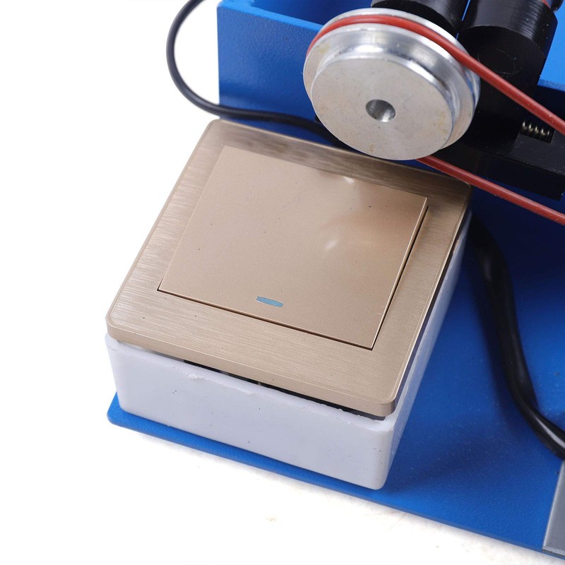 Manual Semi-Automatic Beading Machine, 15W 110V 1350R/Min Bead Machine Jewelry