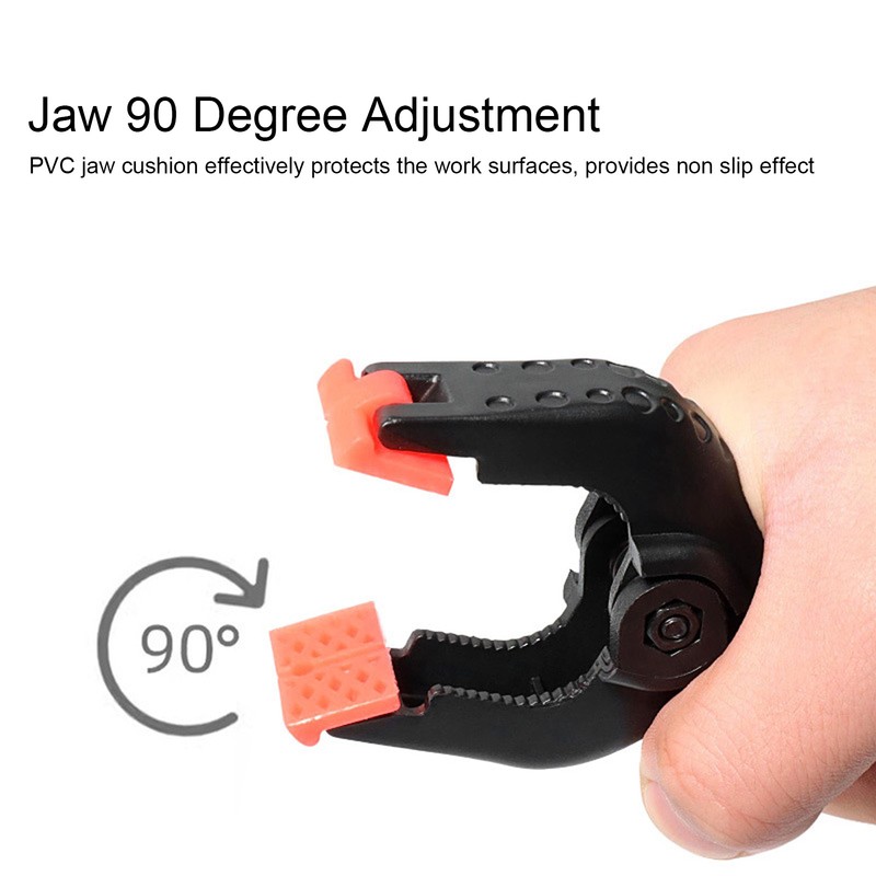 10Pcs 4.5 Inch Spring Clamps Heavy Duty Background Clamp for