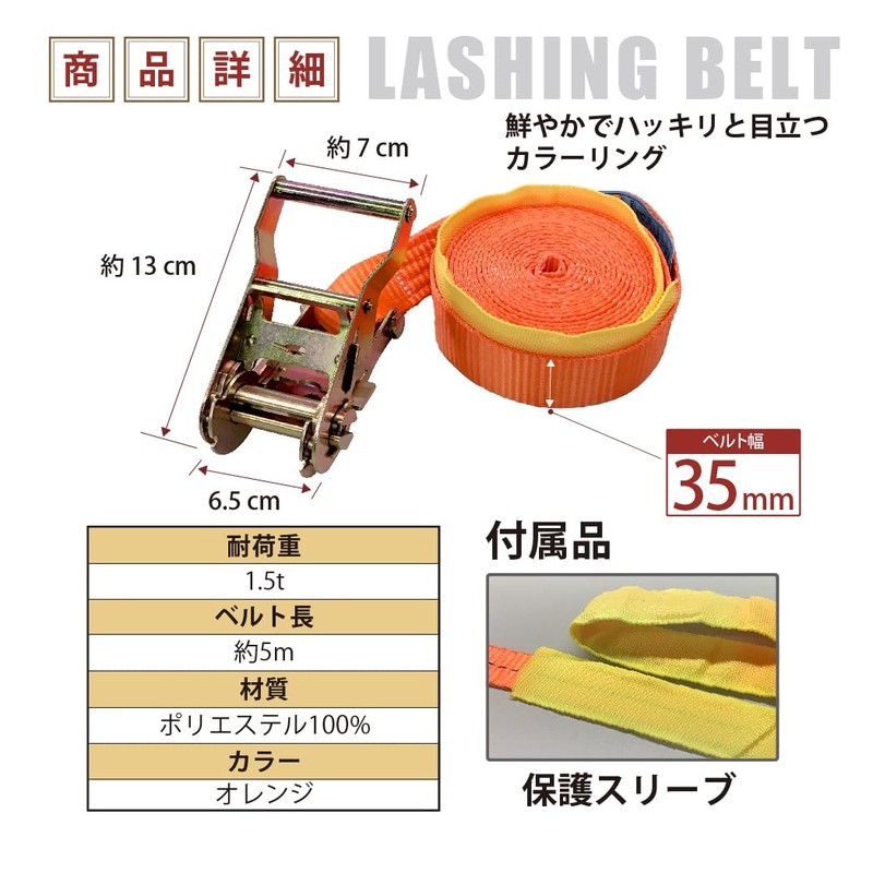 Best Answer Lashing Belt, Endless Breaking Load, 1500 kg, Belt