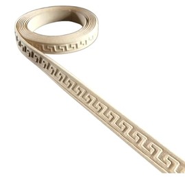 WoodUBend Pack of Two Trims TR715 208x1.4cm Heat Bendable & Flexible Wood Trims - DIY Craft, Furniture & Home Decor - Easy to Apply & Paint - Versatile, Reusable & Durable