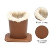 Siveit Eyeglass Holders, PU Leather Eyeglass Holder Stands with Soft