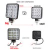 WELLIT LED Work Light 2 x 48 W Additional Headlight