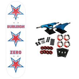Zero Skateboard Complete Burleigh American Zero 8.25" x 31.9"