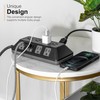 GE UltraPro 12-Outlet Surge Protector, 8 Ft Braided Extension Cord,