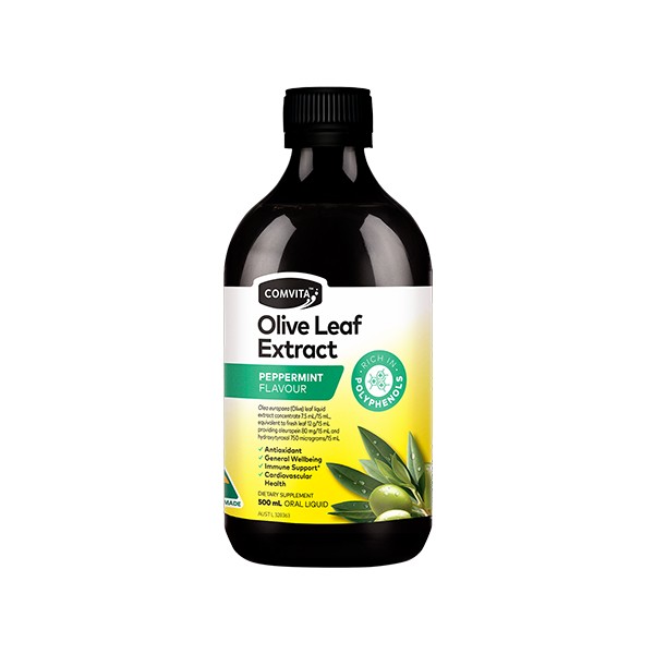Comvita Olive Leaf Extract - Peppermint 500ml