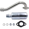New Center Rear Exhaust With Muffler Compatible with Predator 212cc,