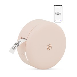 HPRT Label Writer, Smartphone Compatible Printer, Multi-functional Mini Printer, Bluetooth Connection Thermal Label Printer, 0.3 - 0.5 inch (8 - 12 mm) Wide Tape, DIY Printing, No Ink Required,