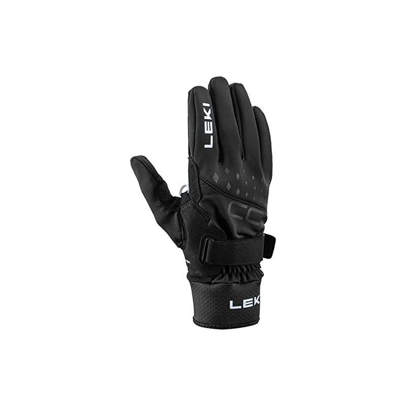 LEKI Leki Unisex Adult Ski Poles, Black, EU 8.5